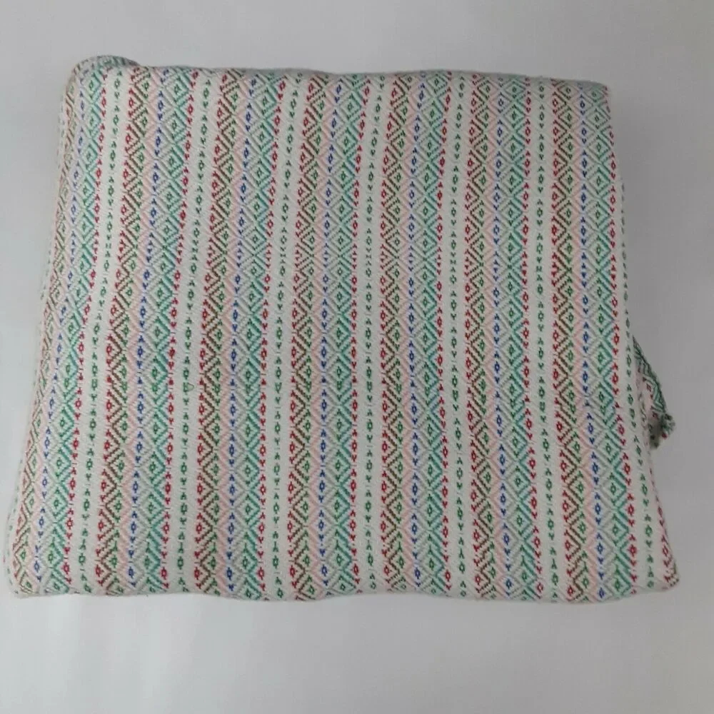 Vintage Woven Blanket Piece of Art,Boho.Tribal 45 x 80